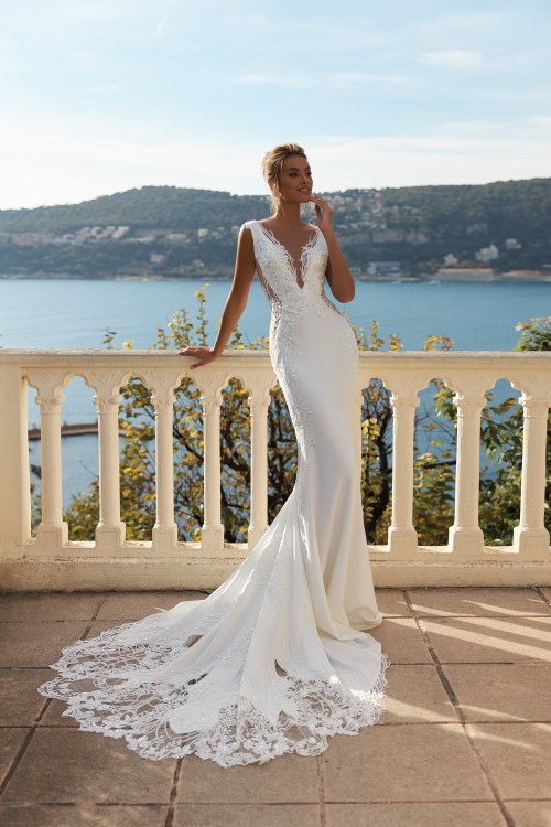 Robe de mariée ajustée